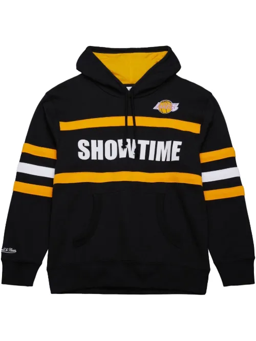 Hoodie NBA Head Coach Logo Lakers 'Black' - Mitchell & Ness - Modalova
