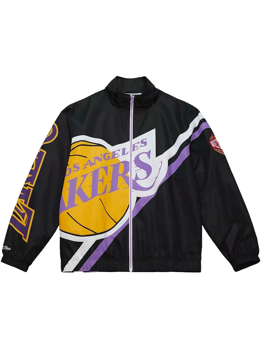 Mitchell & Ness Exploded Logo "Los Angeles Lakers" jacket | Black | Image 1