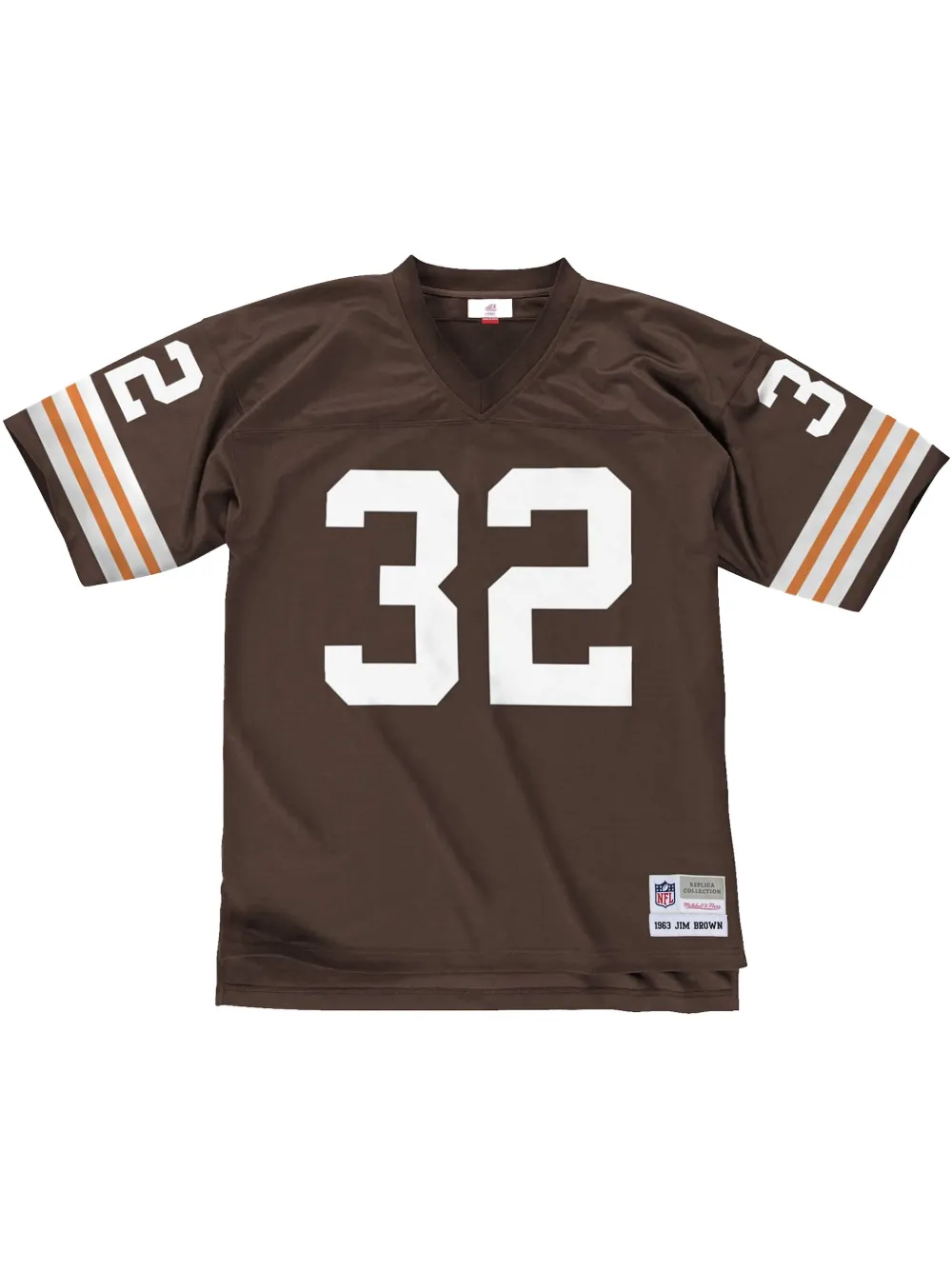 Mitchell & Ness レガシー "NFL Cleveland Browns 1963 Jim Brown" ジャージ - ブラウン Mitchell & Ness レガシー "NFL Cleveland Browns 1963 Jim Brown" ジャージ - ブラウン