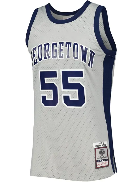 Mitchell & Ness NCAA Light "Georgetown 1990 Dikembe Mutombo" jersey
