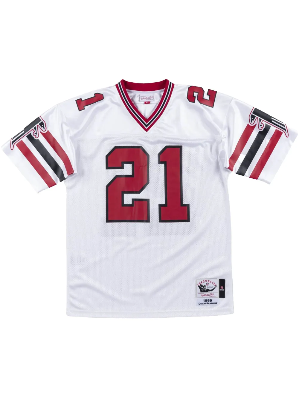 Mitchell & Ness NFL オーセンティック "Falcons 1989 Deion Sanders" ジャージ - ホワイト Mitchell & Ness NFL オーセンティック "Falcons 1989 Deion Sanders" ジャージ - ホワイト