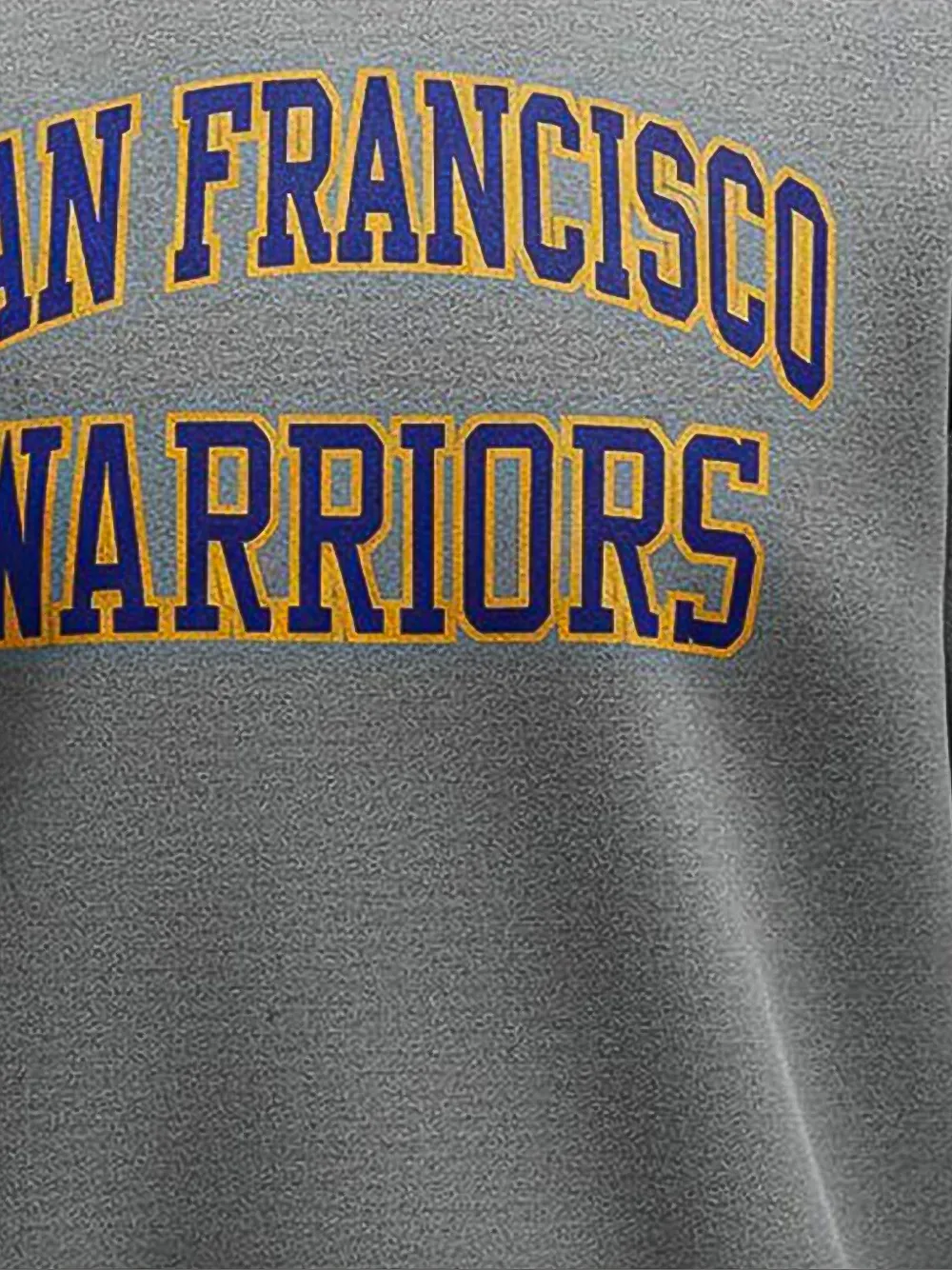 Mitchell & Ness x NBA Golden State Warriors The City sweatshirt Grijs