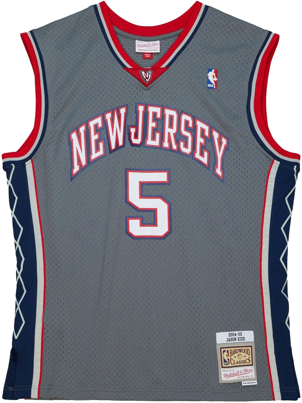 Mitchell & Ness NBA Alternate "Nets 2004 Jason Kidd" jersey | Grey | Image 1