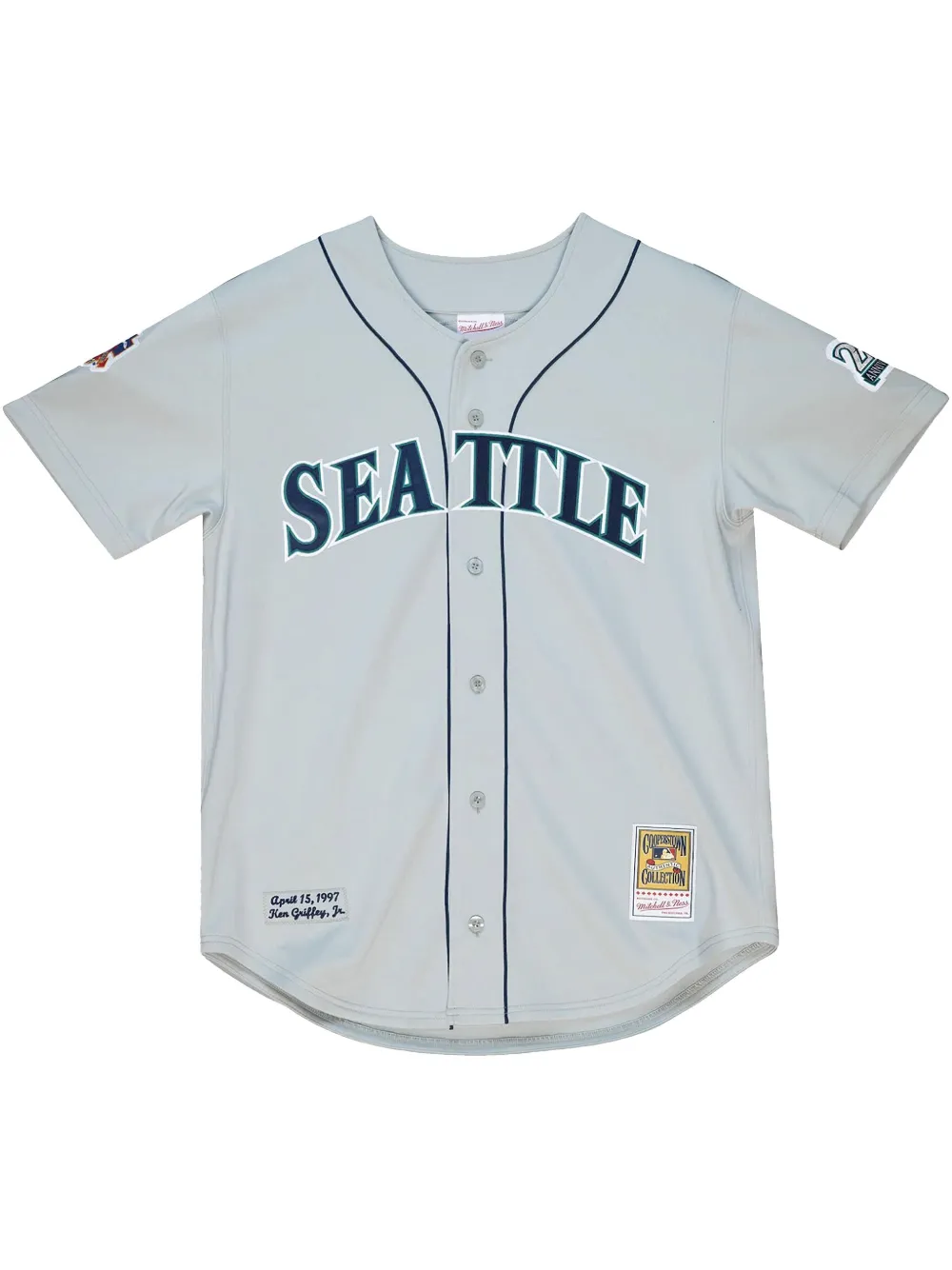 Mitchell & Ness MLB Seattle Mariners Cooperstown "20th Anniversary - Mitchell & Ness MLB Seattle Mariners Cooperstown "20th Anniversary -