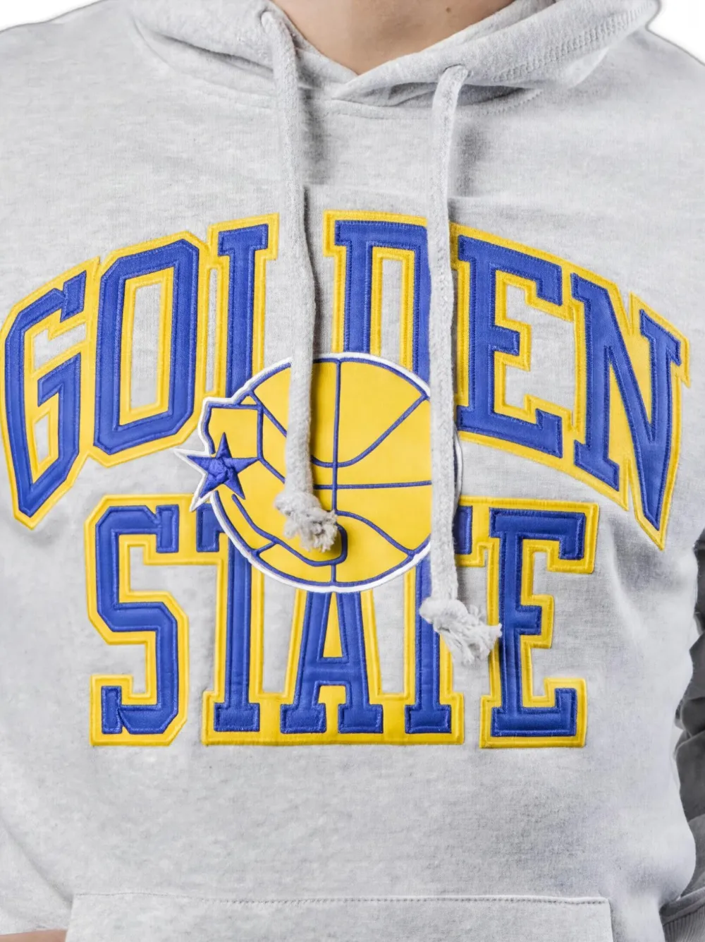 Mitchell & Ness NBA Golden State Warriors Playoff Win hoodie Grijs