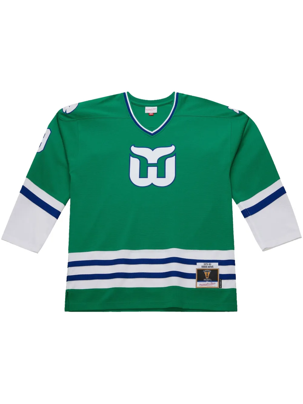 NHL Dark "Whalers 1979 Gordie Howe" jersey