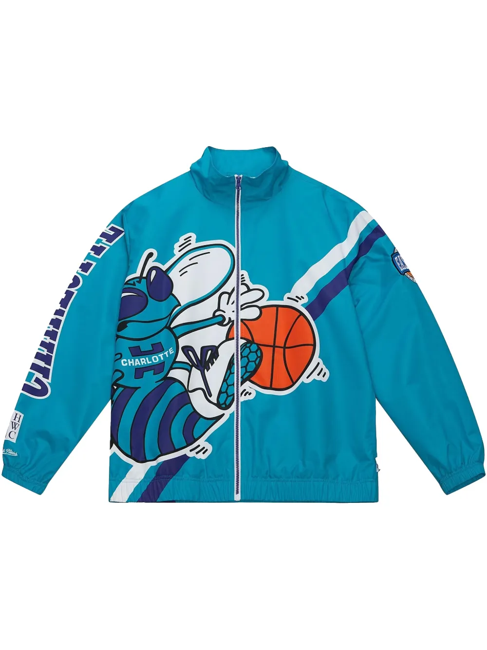 Exploded Logo "Hornets Blue" warm-up jacket