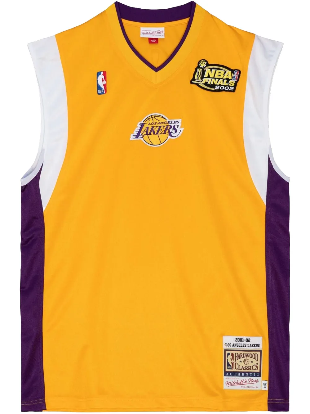 Mitchell & Ness NBA Authentic "Lakers 2001" jersey | Yellow | Image 1