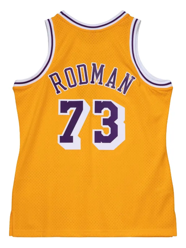 Mitchell & Ness ロッドマン レイカーズ ユニフォーム 98-99 Mitchell & Ness 1998/99 Dennis Rodman Los Angeles Lakers Swingman
