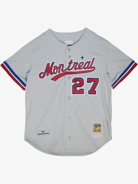 Mitchell & Ness MLB Montreal Expos Cooperstown "Grey/Red" authentic jersey
