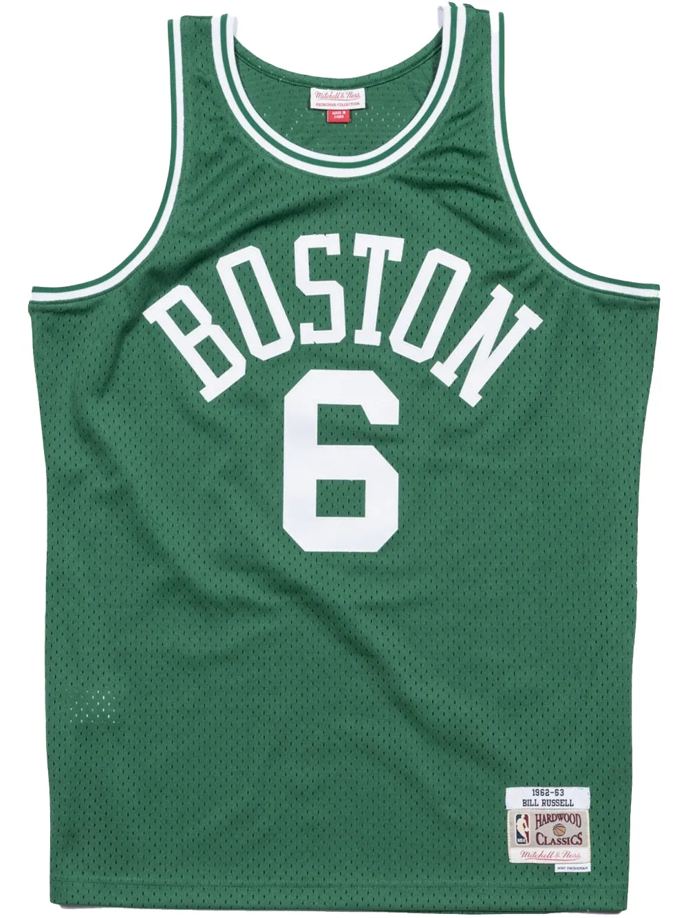 Swingman Road "Celtics 1962 Bill Russell" jersey