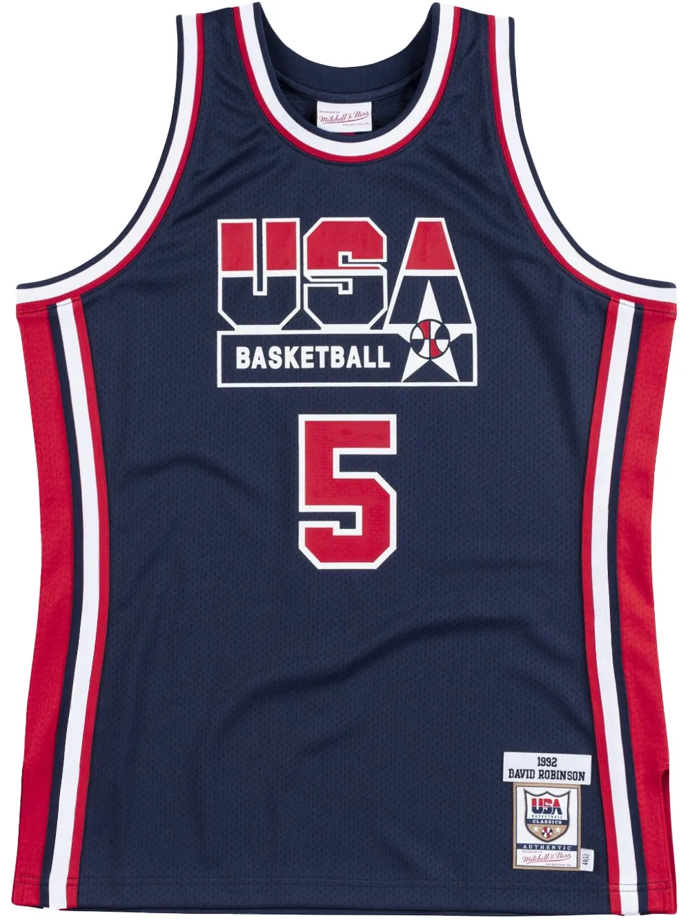 Mitchell & Ness suéter Authentic Team USA 1992 David Robinson | azul | Image 1
