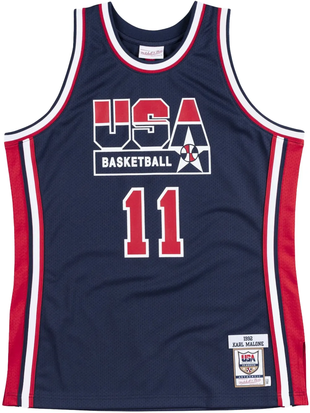 Mitchell & Ness maillot Authentic 'Team USA 1992 Karl Malone' | bleu | Image 1