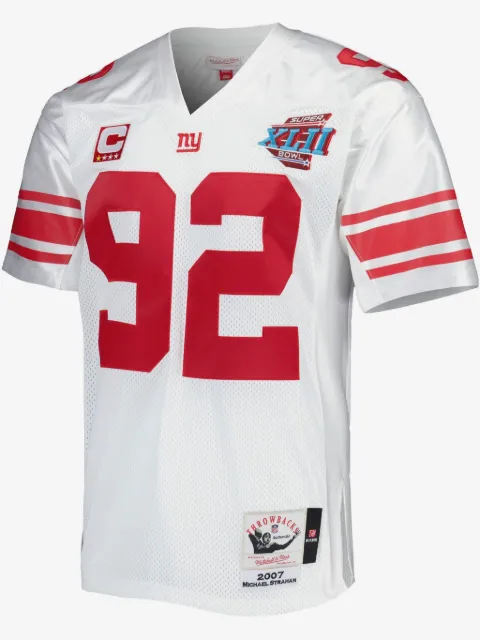 Mitchell & Ness 2007 Michael Strahan New York Giants Super Bowl XLII Authentic jersey
