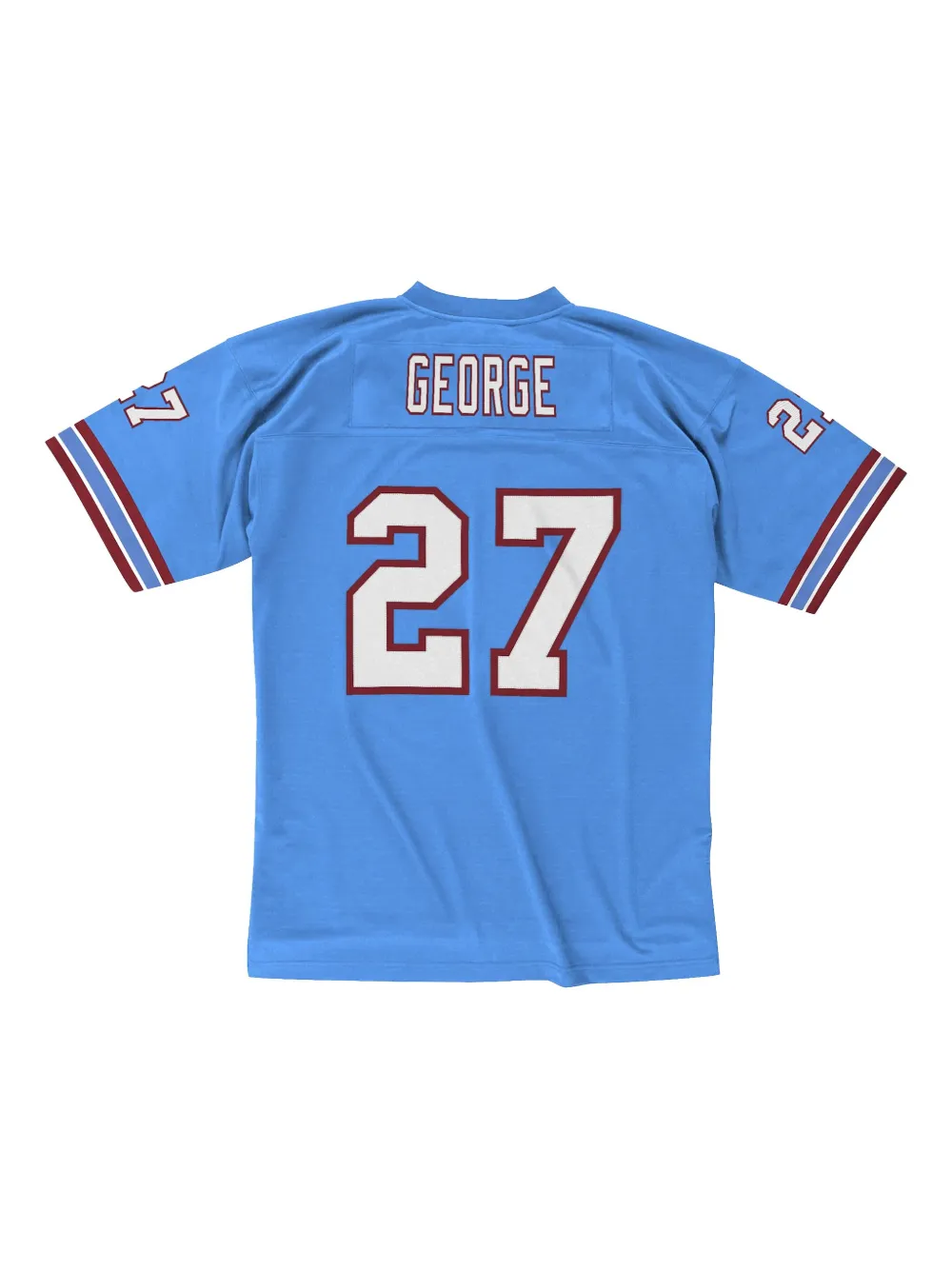 Mitchell & Ness 2000 Eddie George Tennessee Oilers "Light Blue" Legacy Player jersey | T-Shirts | Image 2