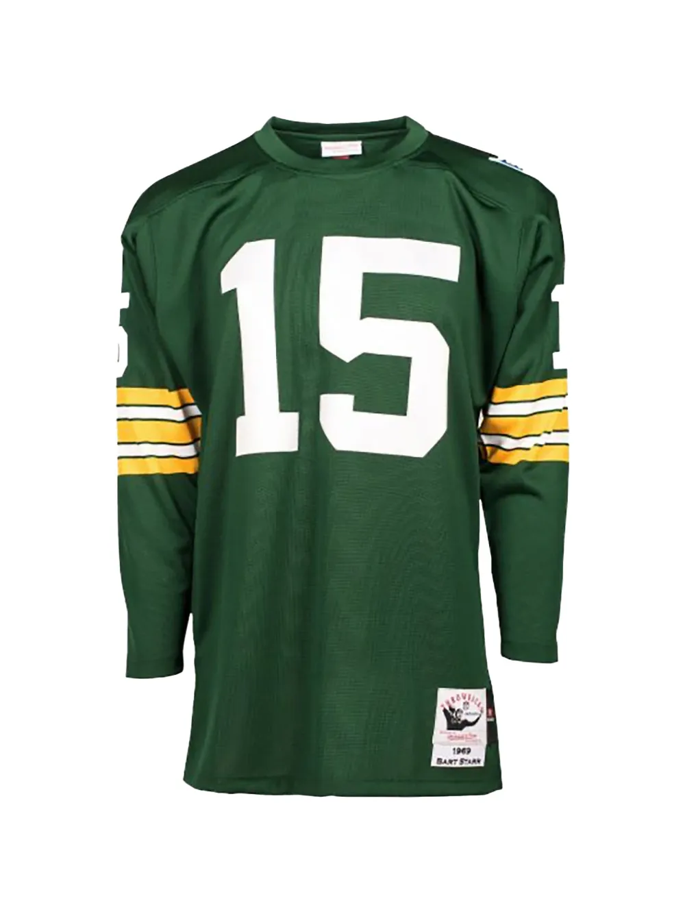 Mitchell & Ness T-shirt Green Bay Packers 1969 Bart Starr - Verde