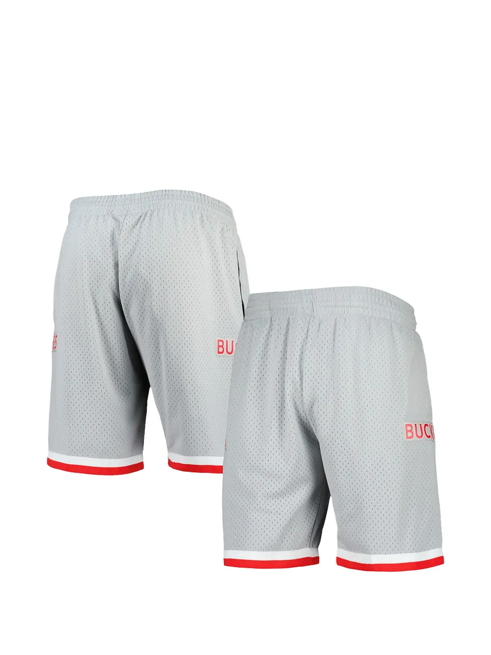 Mitchell & Ness Shorts Ohio State Buckeyes 1991 - Grigio