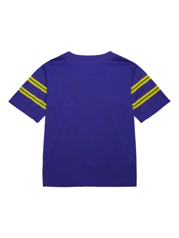 Mitchell & Ness 1974 New Orleans Jazz Full-Snap Shooting Shirt