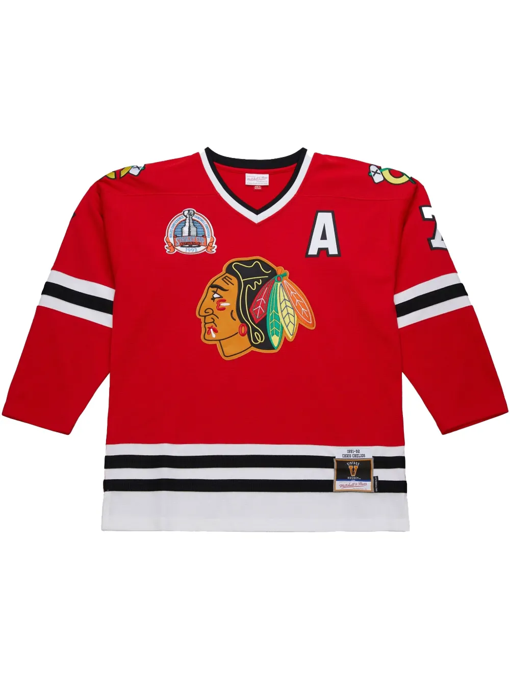 NHL Dark "Blackhawks 1991 Chris Chelios" jersey