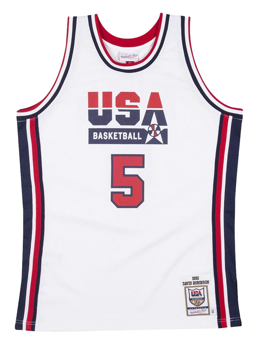 Mitchell & Ness USA 1992 David Robinson basketball jersey - ホワイト Mitchell & Ness USA 1992 David Robinson basketball jersey - ホワイト