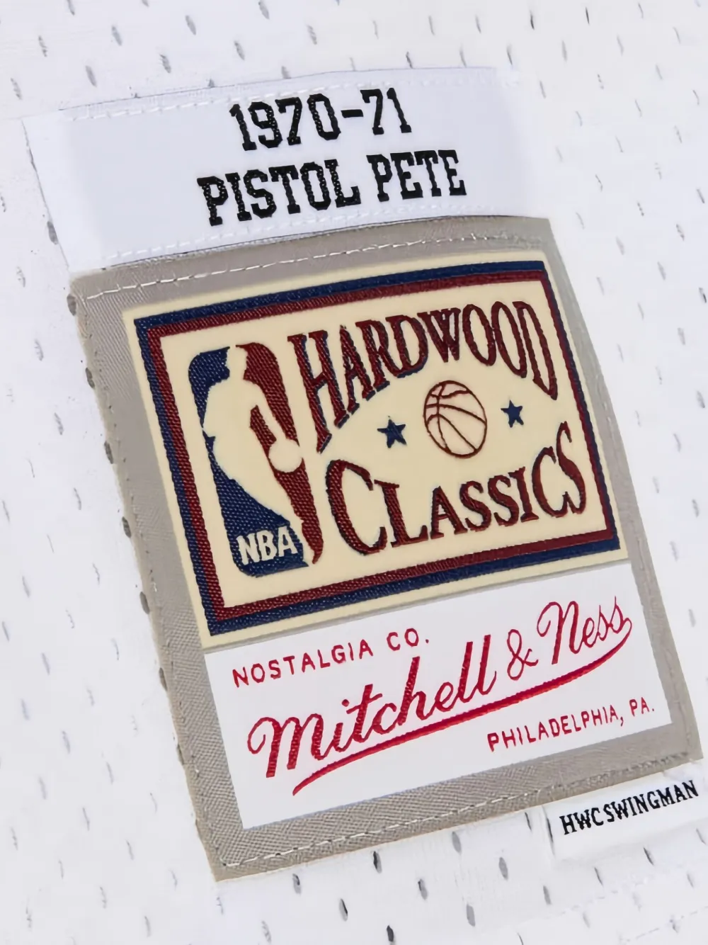Mitchell & Ness Men's Basketball Tank Top Nba Swingman Jersey Hardwood Classics No 44 Pete Maravich 1970-71 Atlhaw In Multi