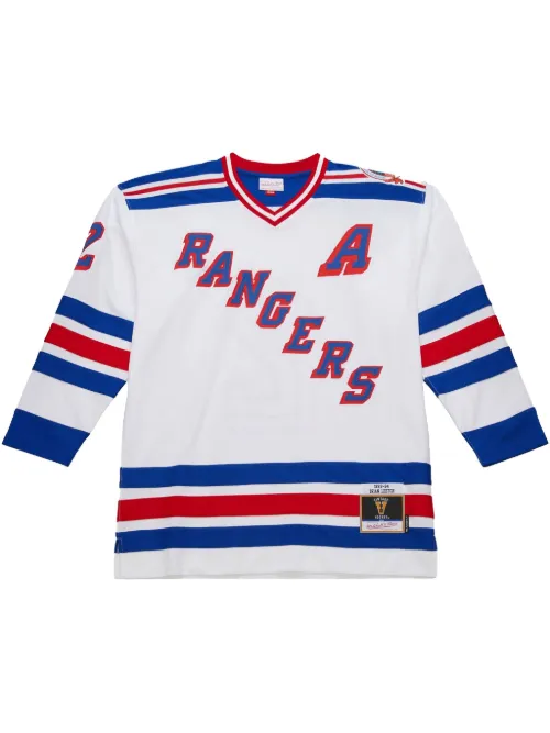 Haut Brian Leetch New York Rangers Power Play 'White' (1993-1994) - Mitchell & Ness - Modalova