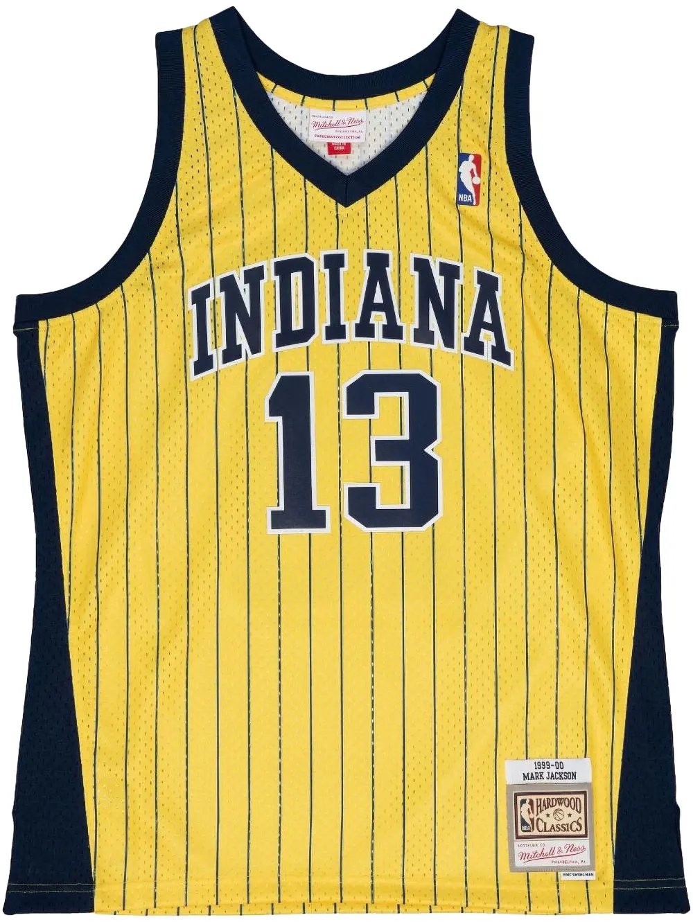 Mitchell & Ness maillot NBA Swingman 'Pacers 1999 Mark Jackson' | jaune | Image 1