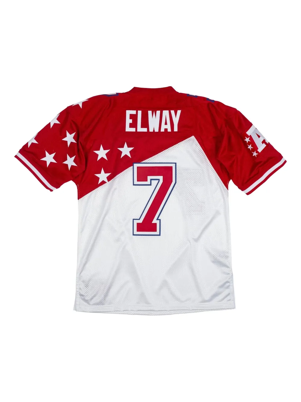 Mitchell & Ness 1995 John Elway AFC Pro Bowl Authentic Player White/Red jersey - Wit
