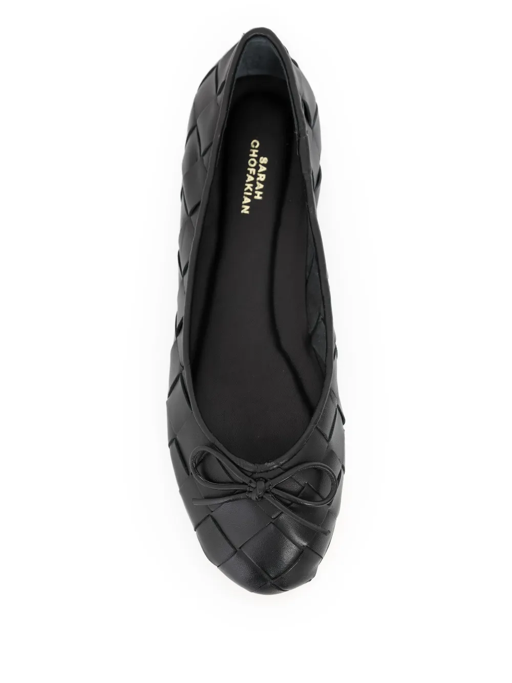 Sarah Chofakian Jack ballet flats Black