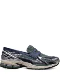 New Balance 1906L ""Silver Metallic/Navy/Dark Juniper"" loafers - Green