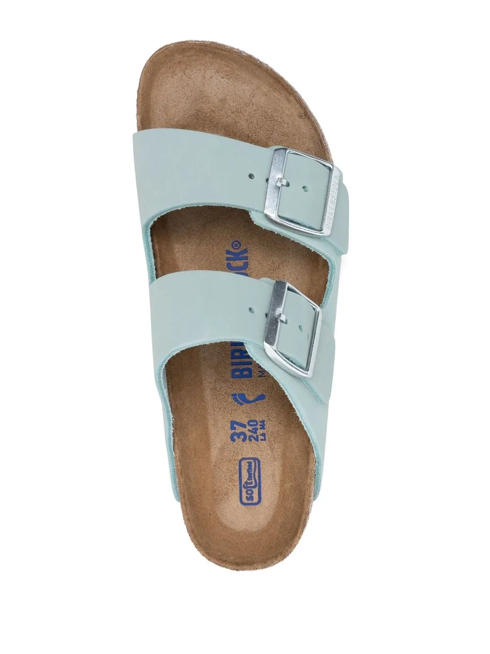 Birkenstock ARIZONA SOFT FOOTBED "Faded Aqua" ACQUA