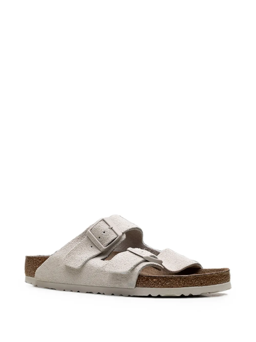 Birkenstock Arizona sandalen met dubbele gesp Wit