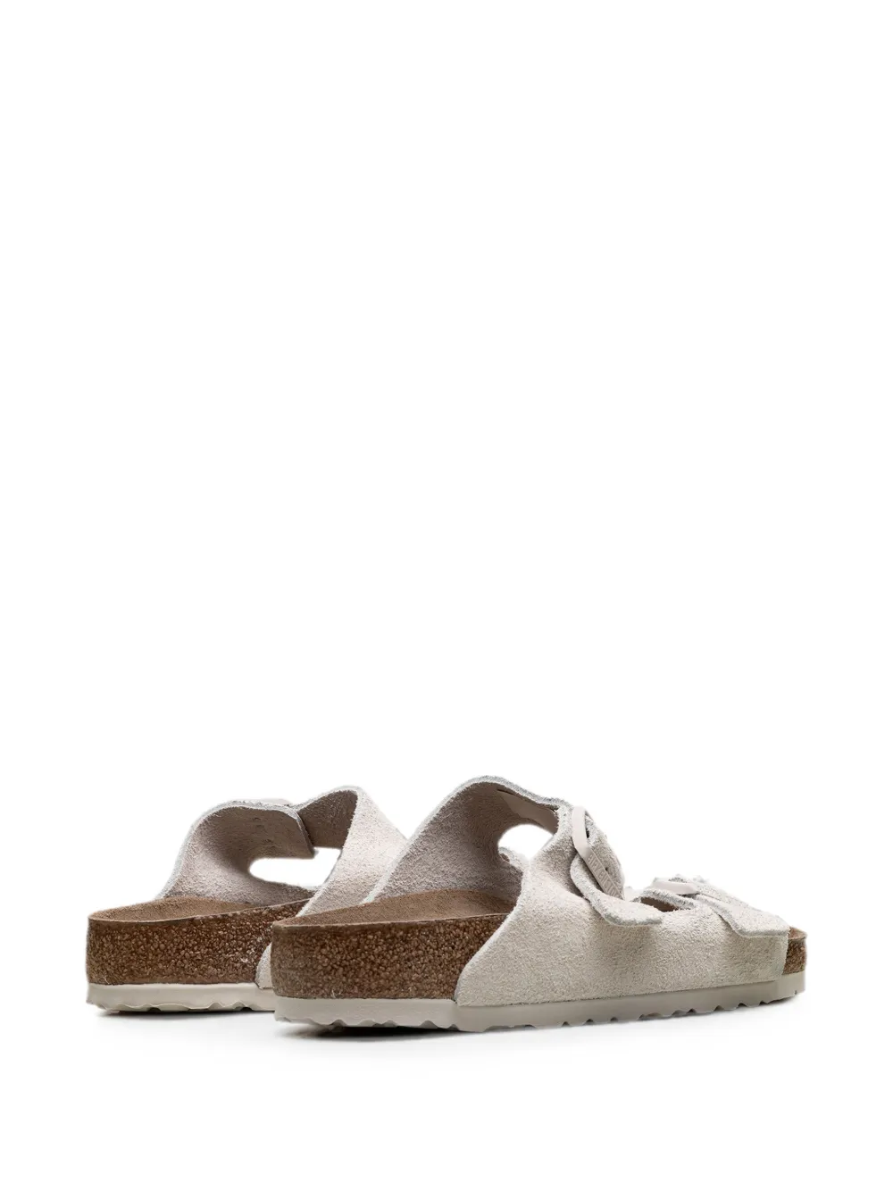Birkenstock Arizona sandalen met dubbele gesp Wit