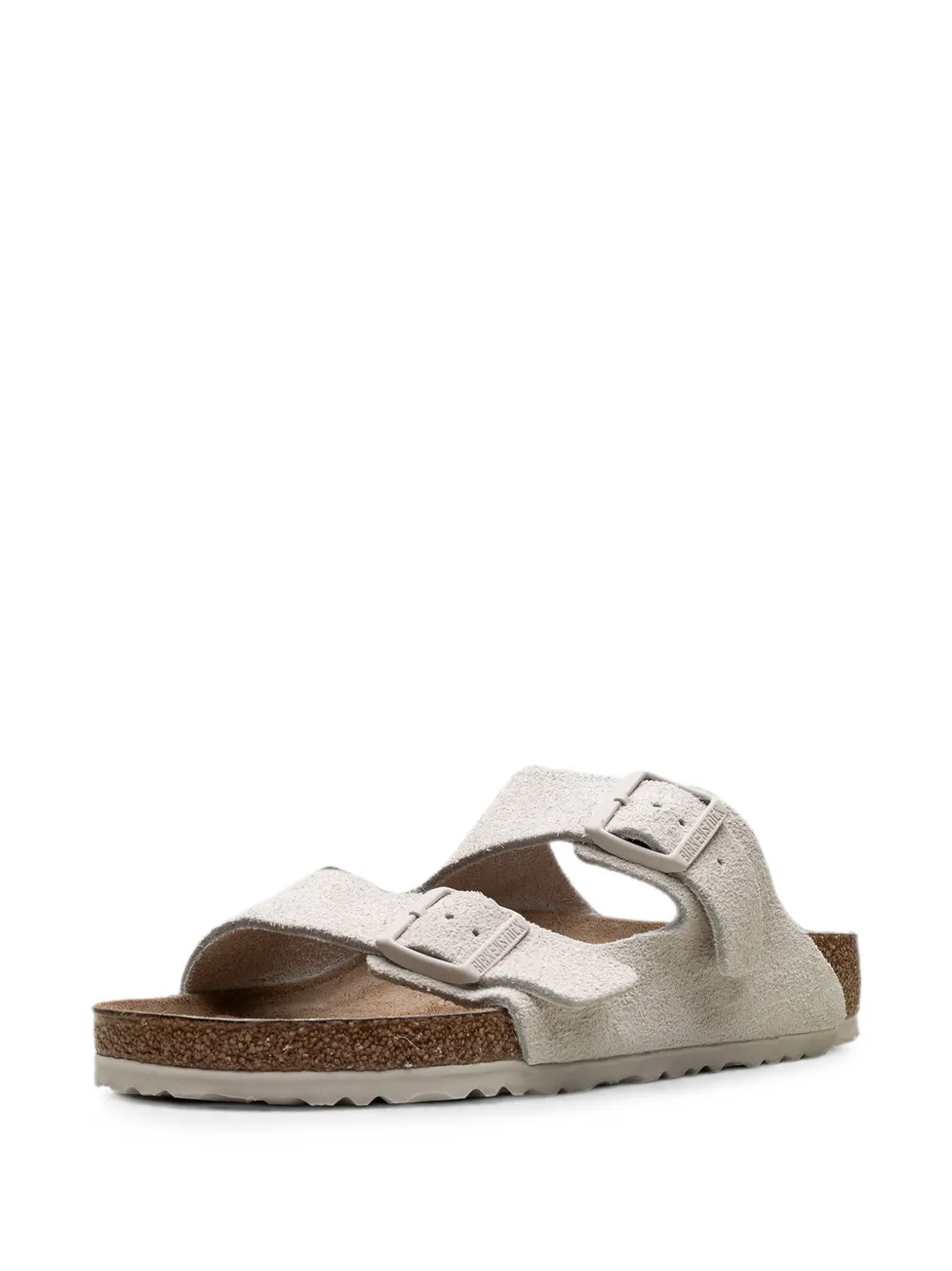 Birkenstock Arizona sandalen met dubbele gesp Wit