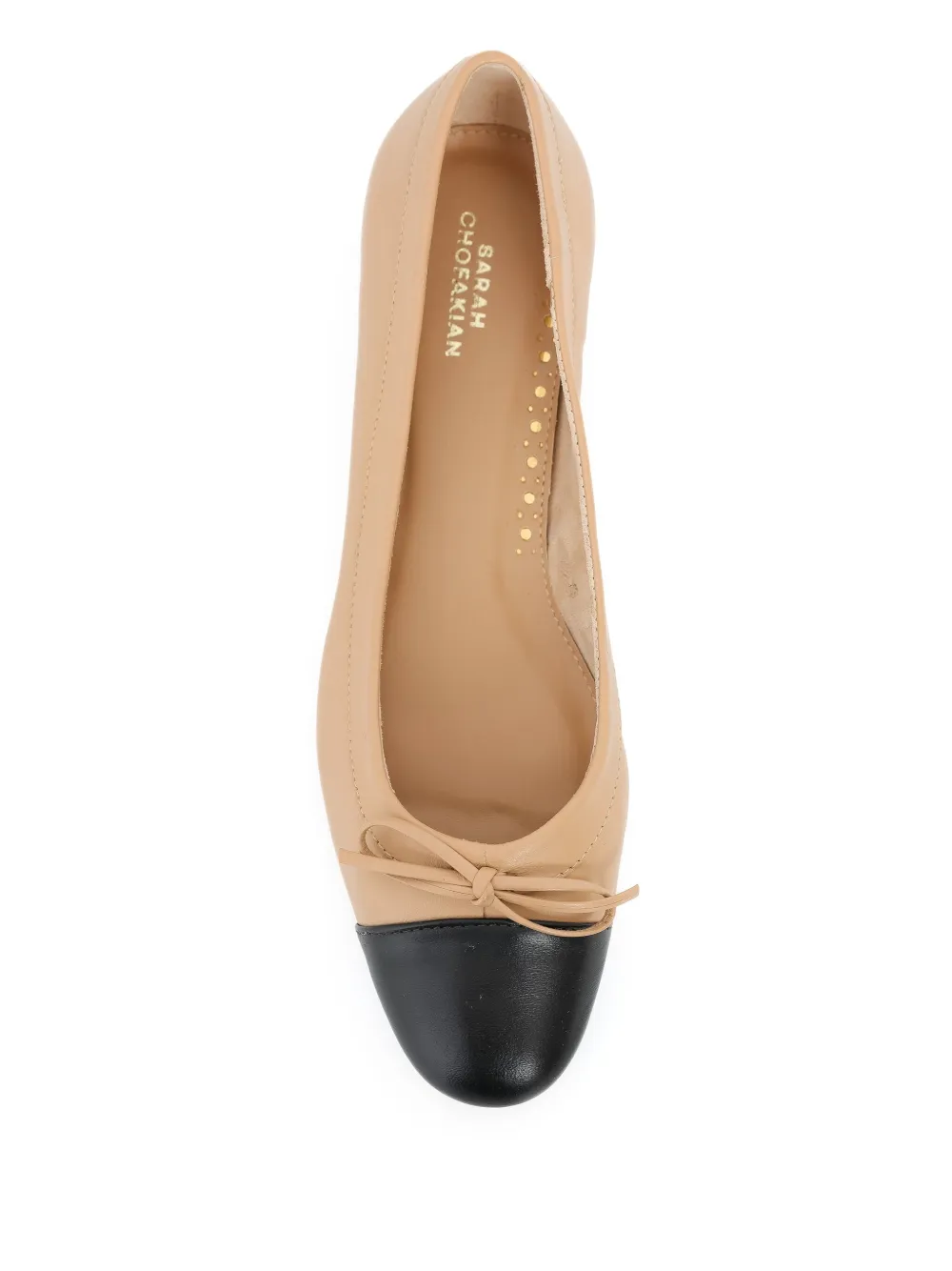 Sarah Chofakian Martina ballet flats Neutrals