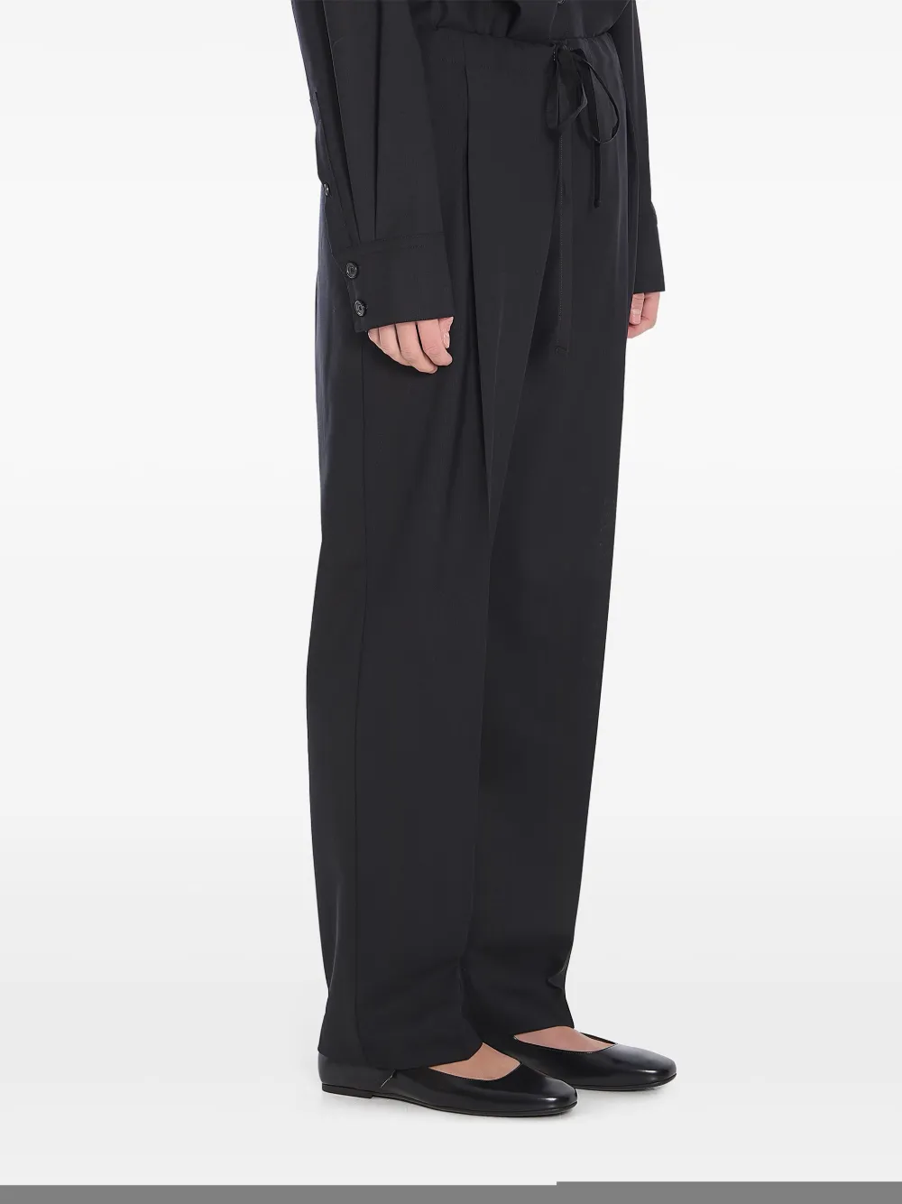 KHAITE Trenton broek Zwart