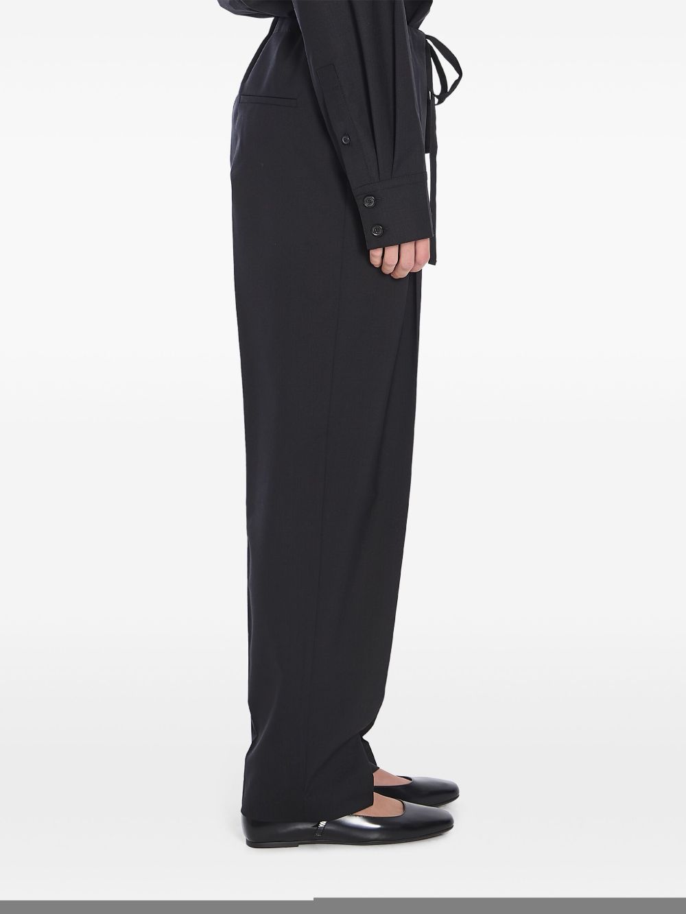 KHAITE Trenton trousers - Zwart