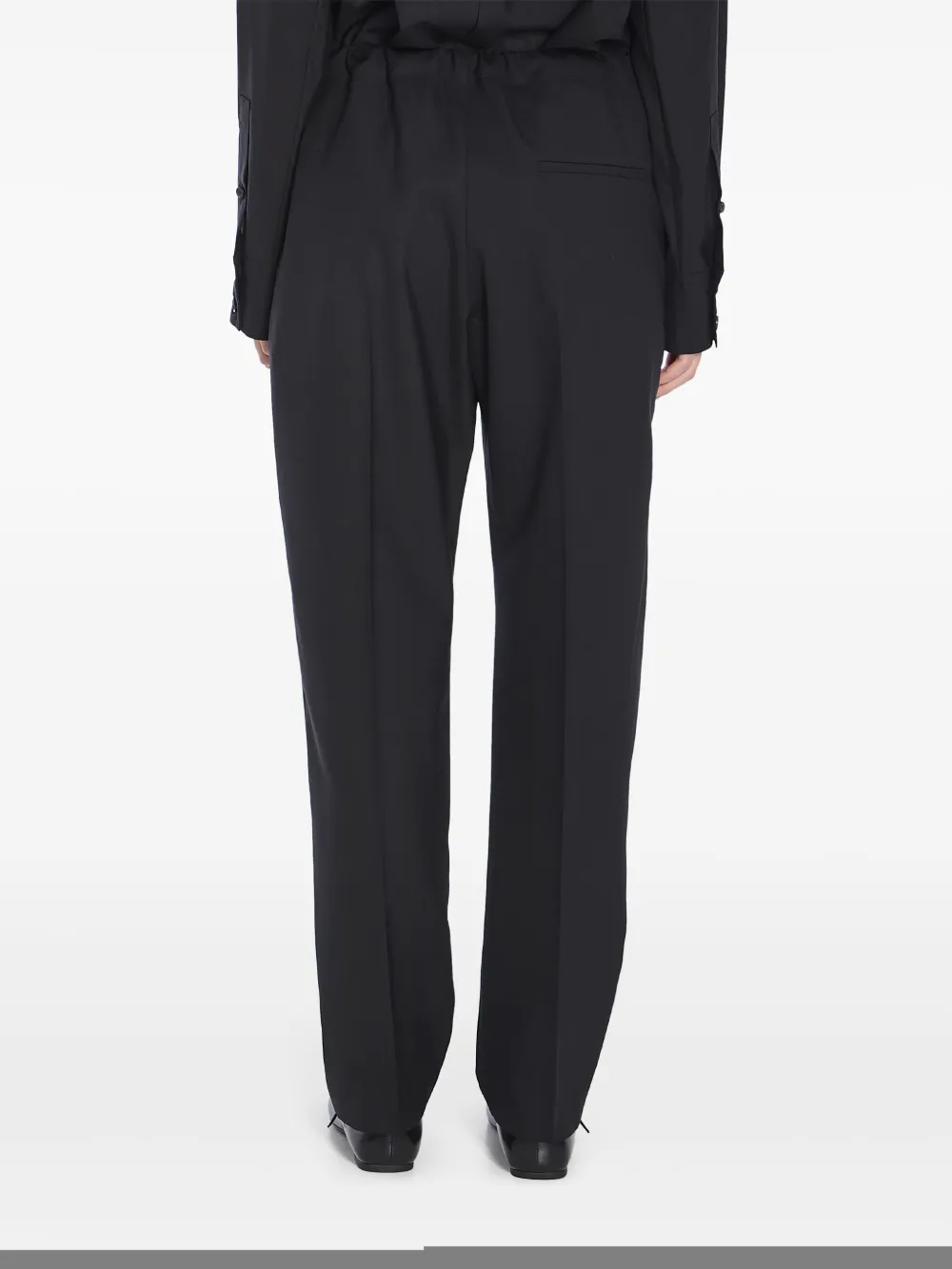 KHAITE Trenton broek Zwart