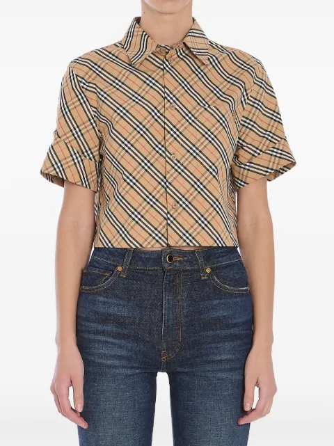 Burberry Camicia crop