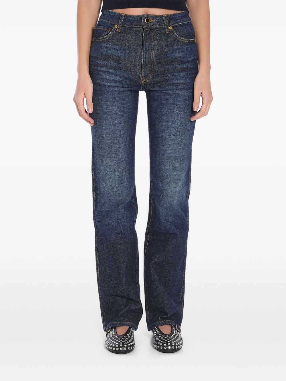 KHAITE Danielle jeans - Blue