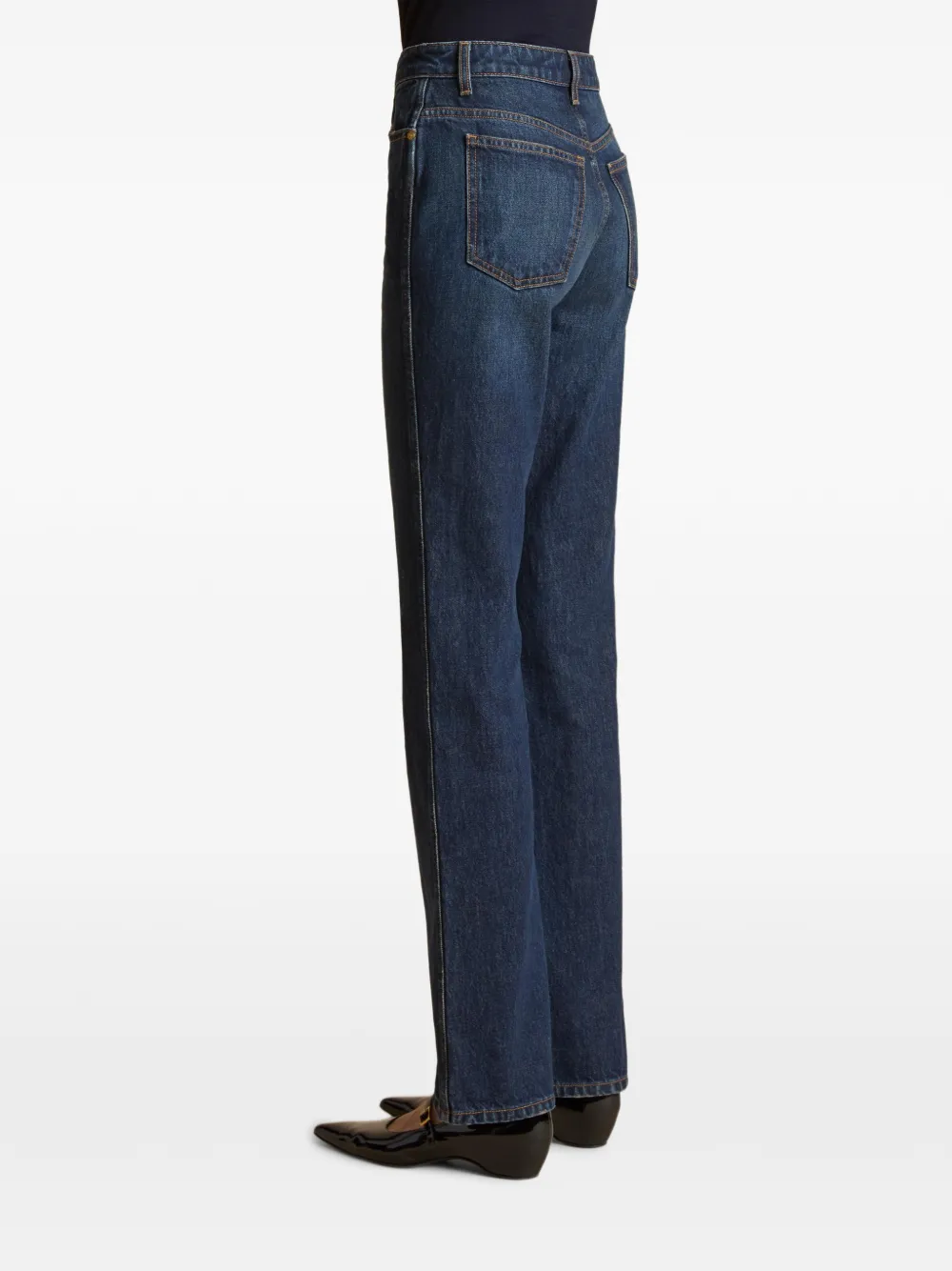 KHAITE Danielle jeans Blauw