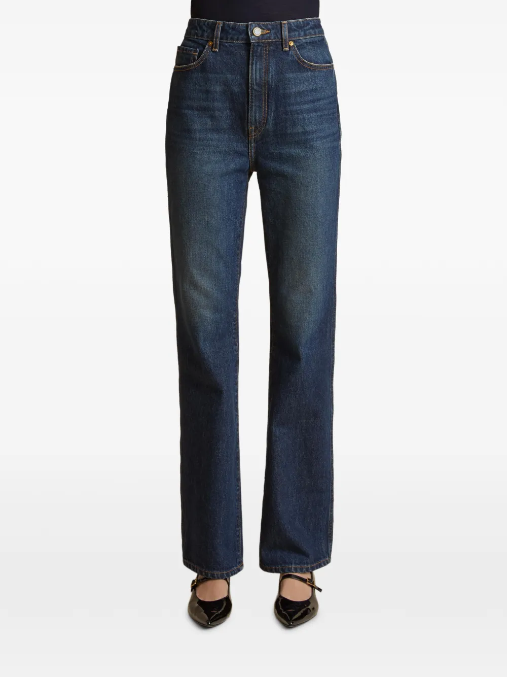 KHAITE Danielle jeans Blauw