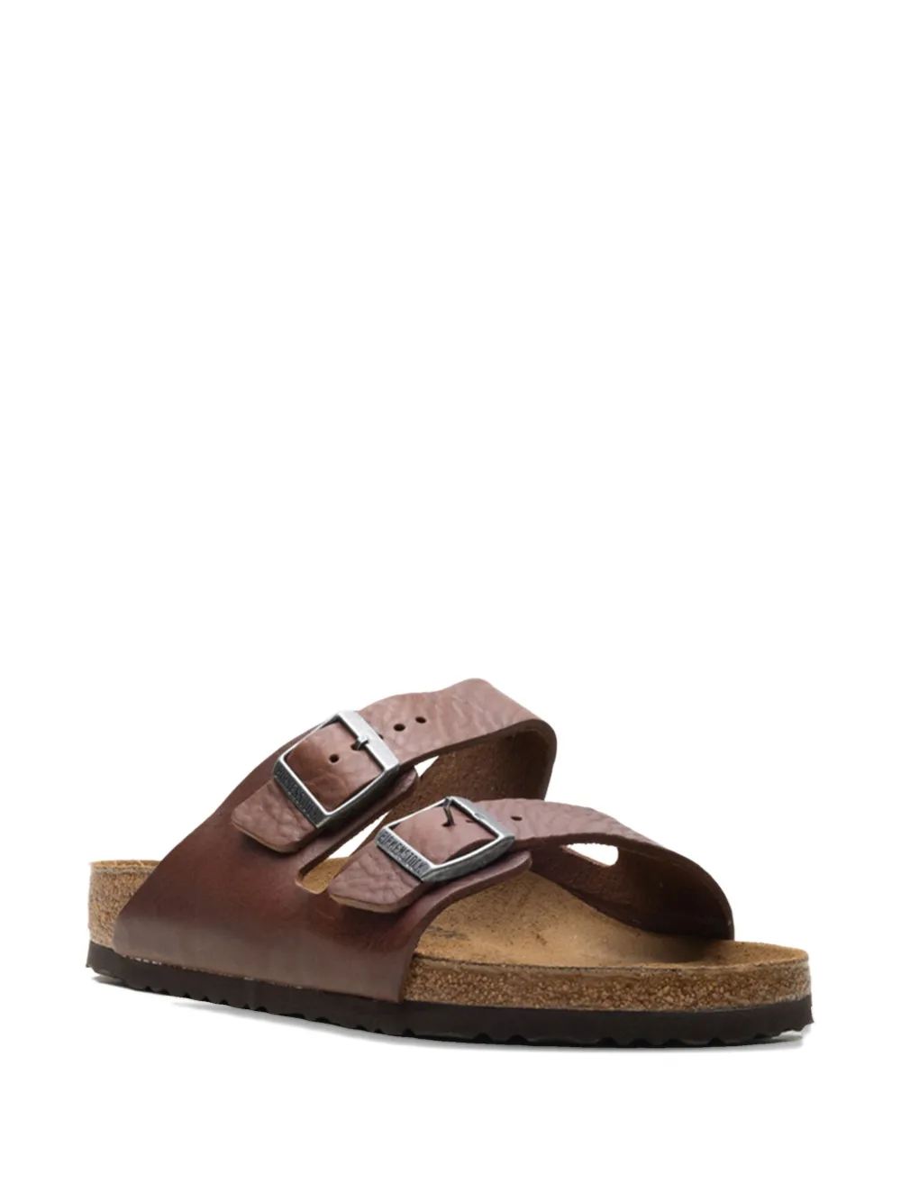 Birkenstock Arizona leather buckle sandals - Bruin