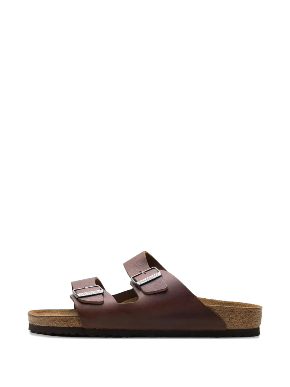 Birkenstock Arizona leather buckle sandals Brown