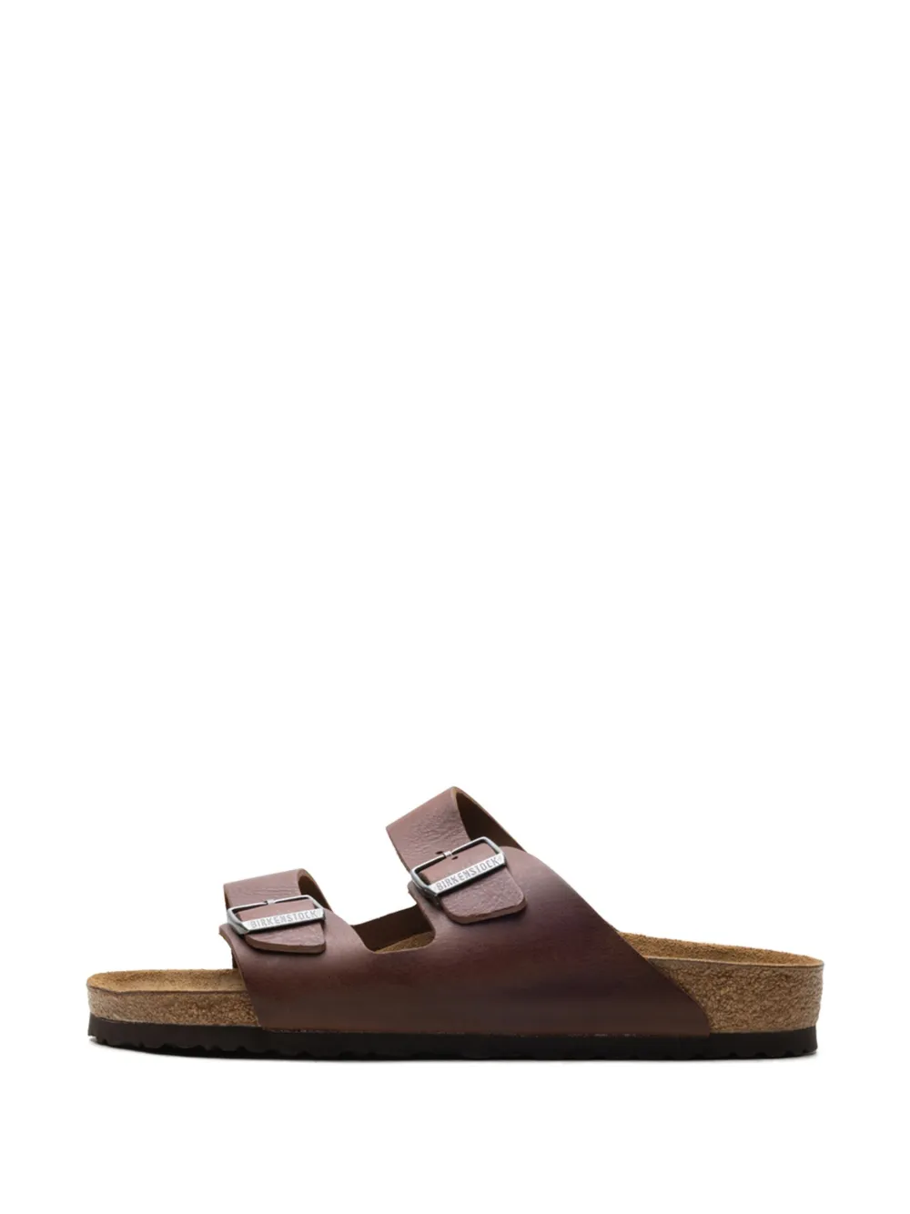Birkenstock Arizona leather buckle sandals Brown