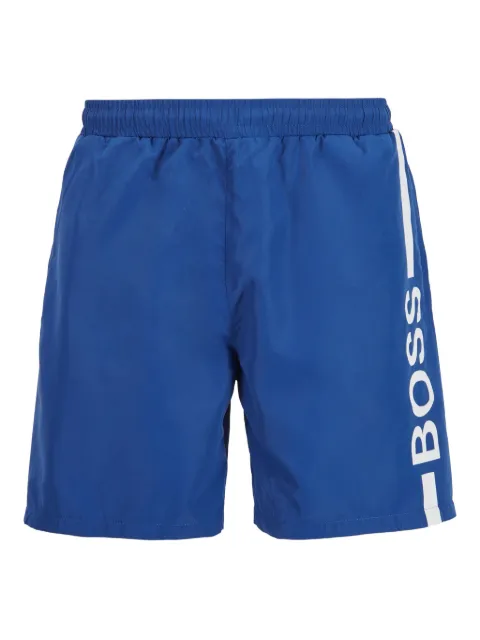 BOSS logo swim shorts