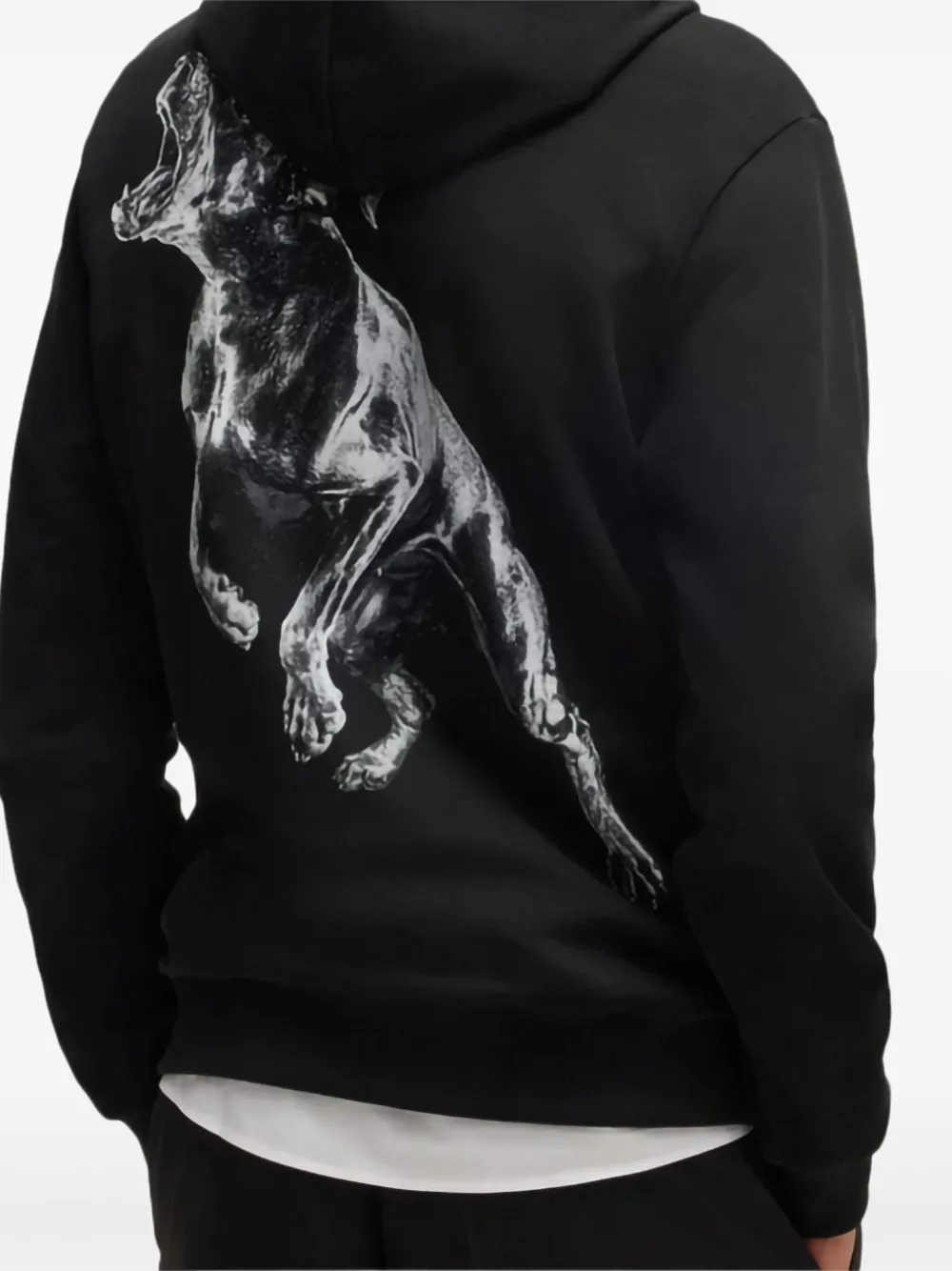 HUGO logo-print hoodie | Hoodies | Image 2