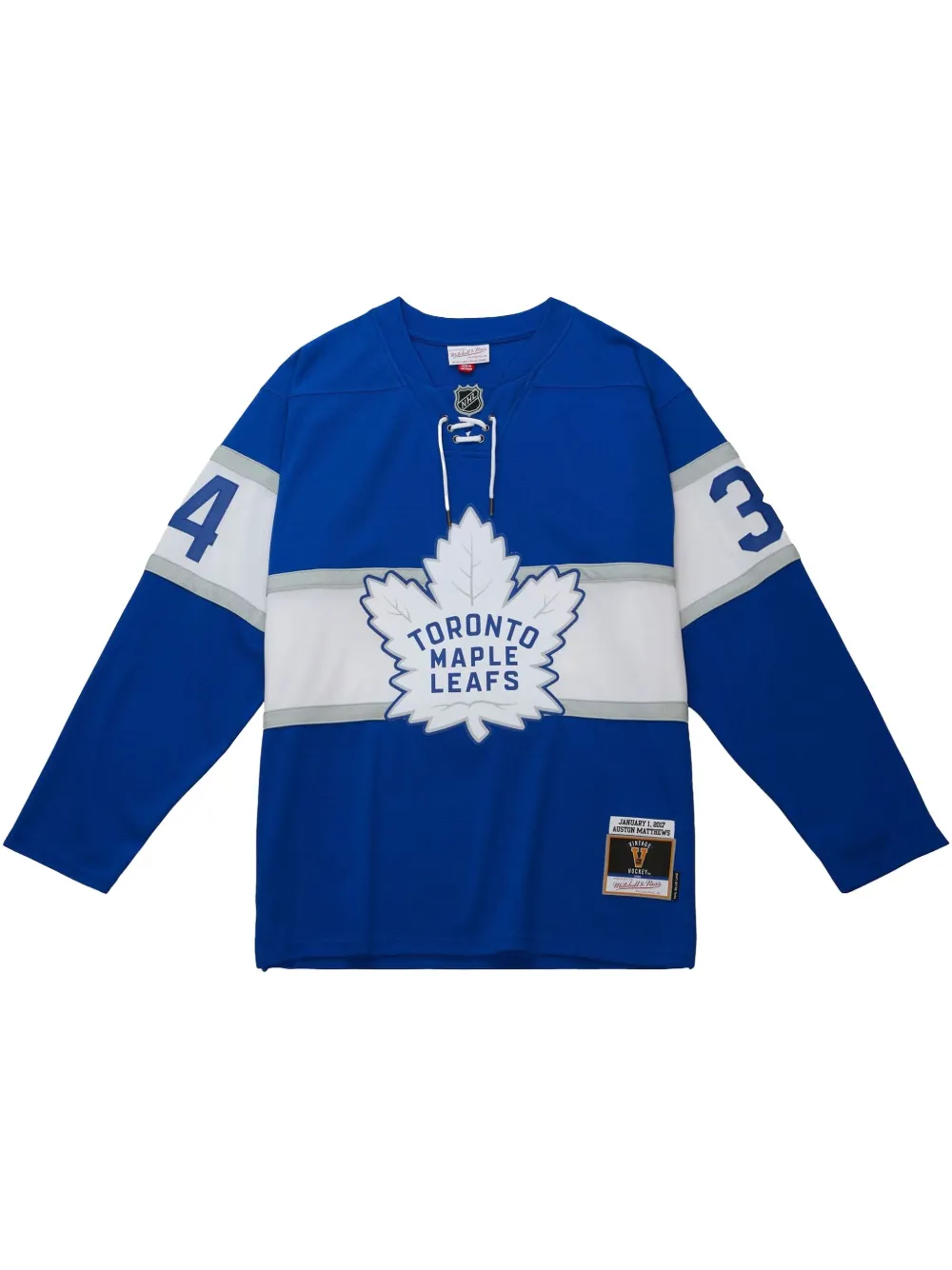 Mitchell & Ness suéter Auston Mathews Toronto Maple Leafs 2017 | azul | Image 1
