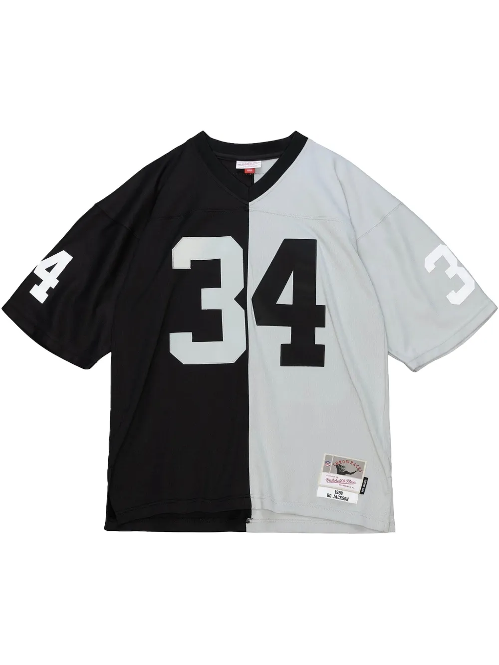 Mitchell & Ness 1988 Bo Jackson Las Vegas Raiders レガシー ジャージ - ブラック Mitchell & Ness 1988 Bo Jackson Las Vegas Raiders レガシー ジャージ - ブラック
