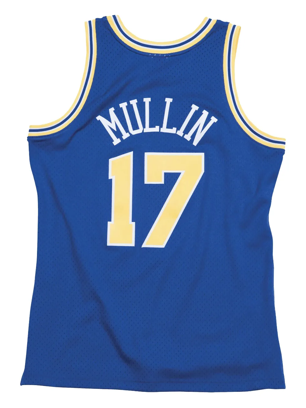 Mitchell & Ness NBA Swingman Warriors Road 93-94 Mullin jersey - Blauw